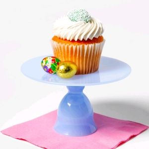 Spritz plastic desert stand color Yellow bundle of 12